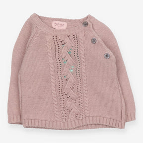 Dusty pink knit sweater