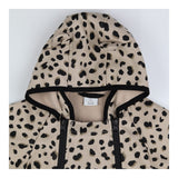 Overall beige leopard print 