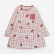 Dress long sleeve ladybirds