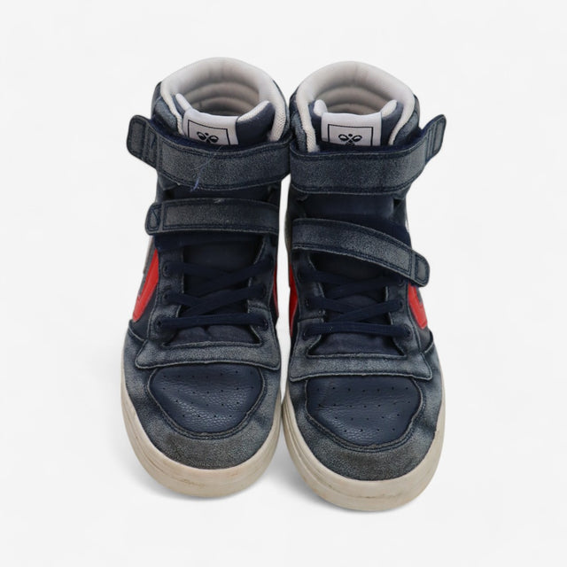 Hummel Blue High Top Trainer