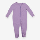 Ribbed Sleepsuit Lilac
