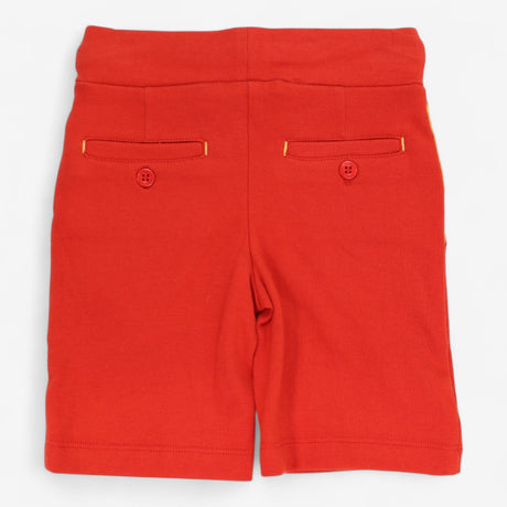 Shorts Red with Yellow Tie Waist and Pockets