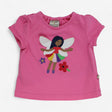 T-shirt Pink Applique Fairy