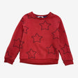 Red superstar sweatshirt