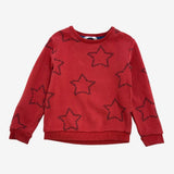 Red superstar sweatshirt