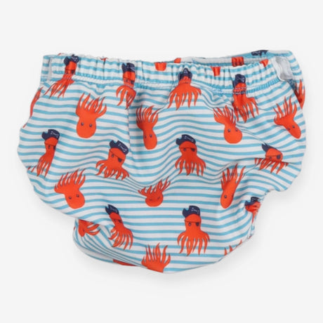 Swim nappy cover octopus print
