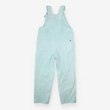 Denim Dungarees Light Wash Blue Wide Leg
