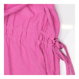 Seraphine Pink Maternity Shirt Dress with Expandab