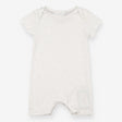 Shortie romper white with grey stars