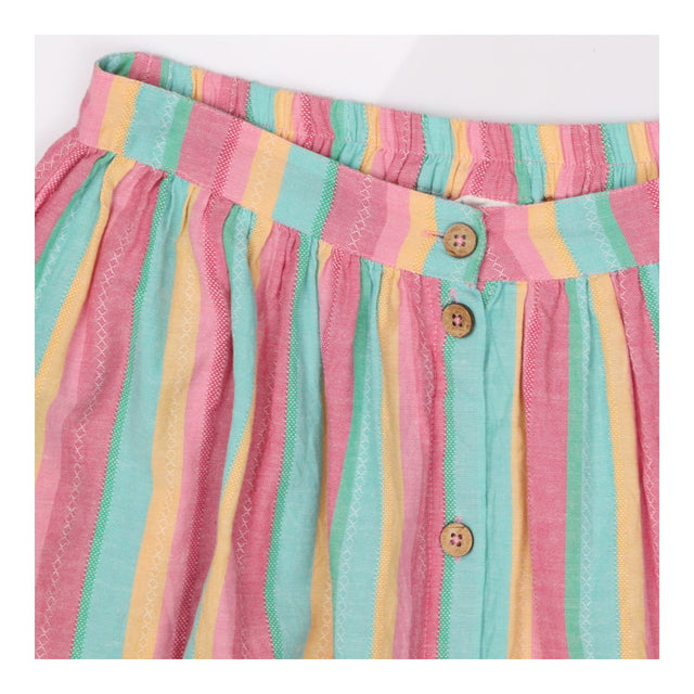 Skirt rainbow stripes