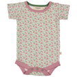 Bodysuit Short Sleeve - Pink Ditsy