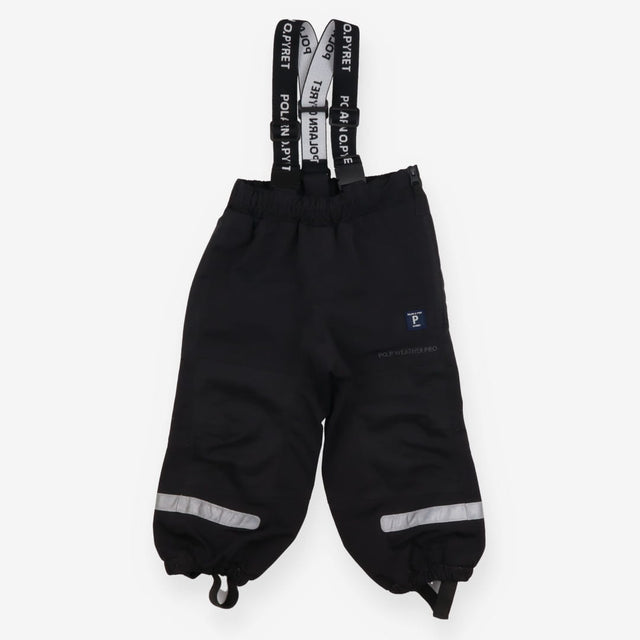 Waterproof shell trousers black