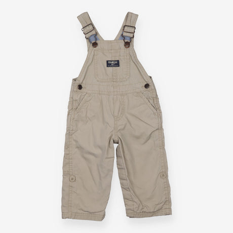 Dungarees Beige with Blue Stripe Lining