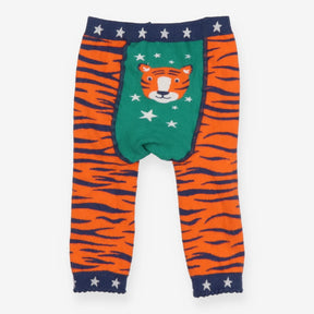 Knit leggings tiger