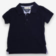 Polo Shirt SS Navy Stripe Lining