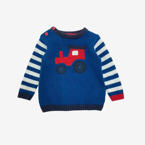 Red Tractor Sweater