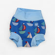 Blue sailing boat Happy nappy
