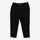 Black Pleated Front Trouser