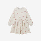 Ecru Rainbow sweater dress