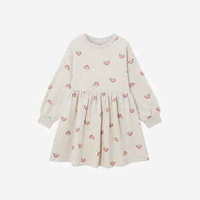 Ecru Rainbow sweater dress
