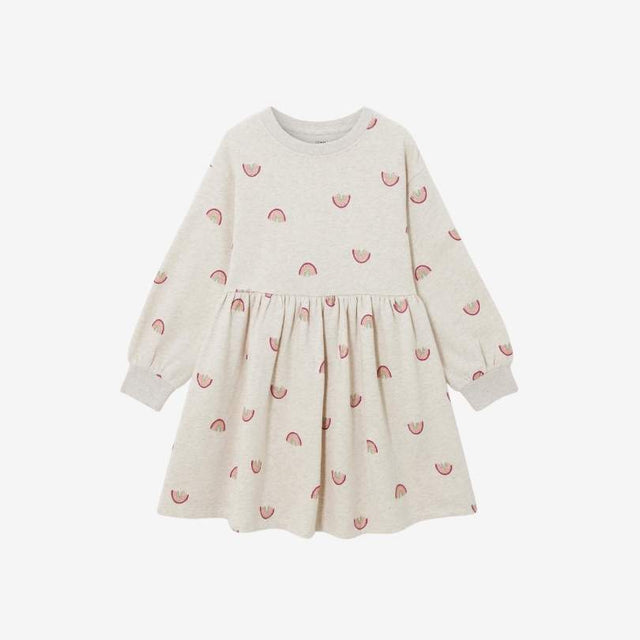 Ecru Rainbow sweater dress