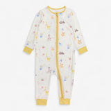 Sleepsuit Cream and Yellow Animal Circus