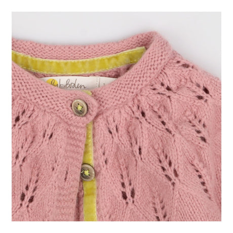 Cardigan knit pink