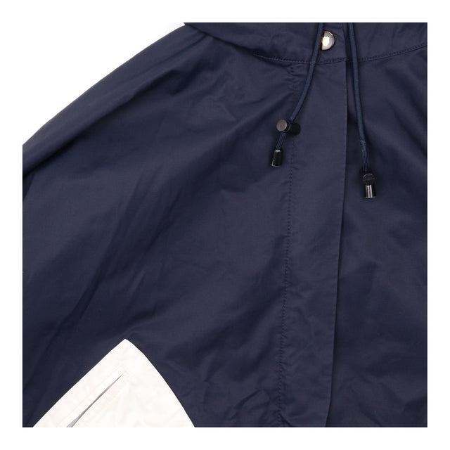 Navy Colourblock Raincoat
