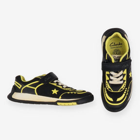 Trainers Black with Yellow Stars