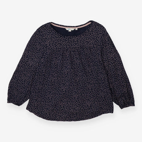 Freya Jersey arrow Top – Blue Lightweight Cotton S