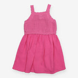 Pink Knit Strappy Dress