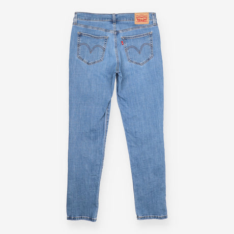 Light Blue Boyfriend Jeans Relaxed Fit Denim