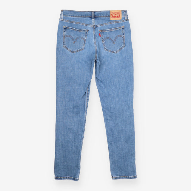 Light Blue Boyfriend Jeans Relaxed Fit Denim