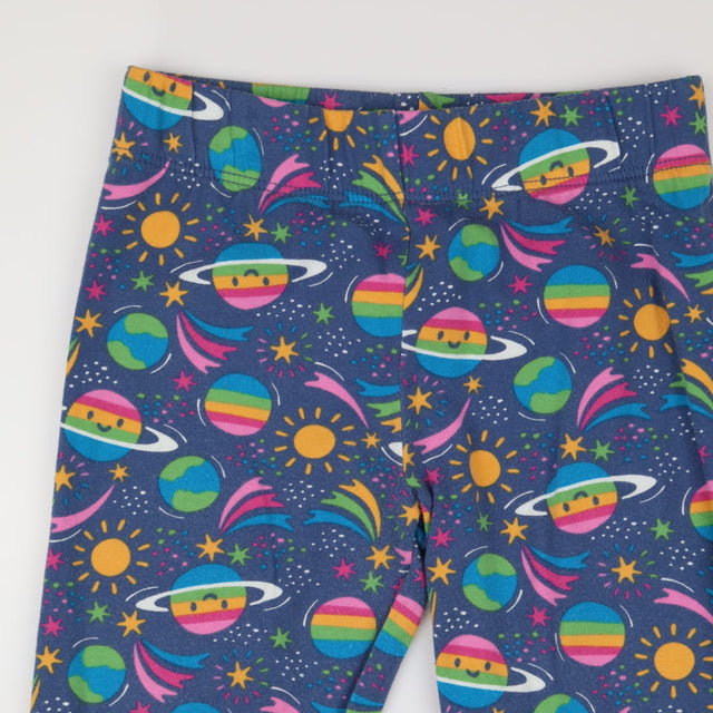 Leggings Jersey Blue Starburst