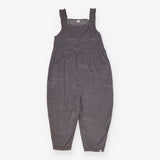 Alice Cord Jumpsuit Grey | Smocked Straps
