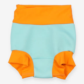 Swimwear happy nappy blue and orange