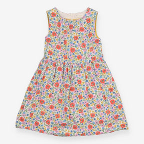 Dress Sleeveless Woven Bright Floral
