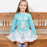 Speckle hare skirt