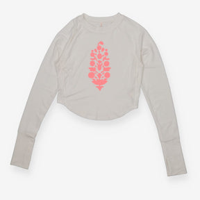 FP Movement Inspire Logo Tee - White and Pink