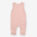 Romper Sleeveless Ribbed Blush Pink