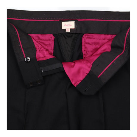 Whistles Black Tailored Straight Leg Smart Trouser