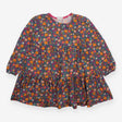 Navy Daisies and Sunflowers Dress