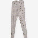 Grey Bee Print Leggings