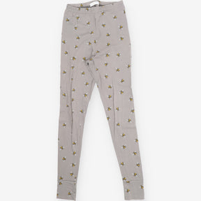 Grey Bee Print Leggings