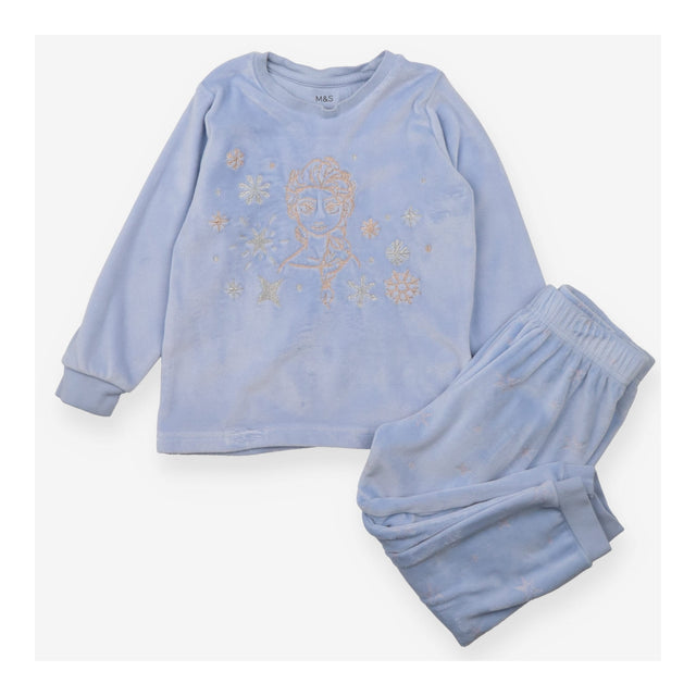 Blue fleece Frozen pyjamas