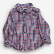 Shirt Woven Red & Blue Check