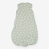 Sleeping bag 2.5 Tog Green with White Smiley Stars