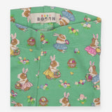 Leggings green rabbit