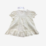 White Woven Dress