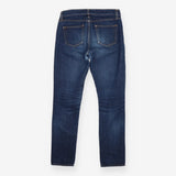 Maison Kitsuné Speckled Mid‑Wash Jeans